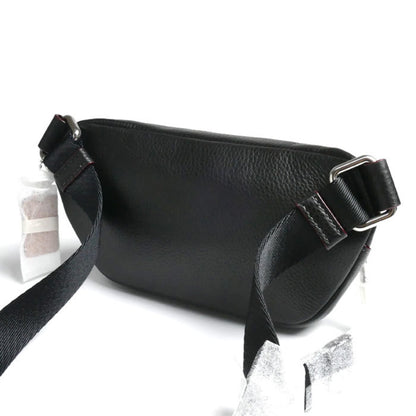 Coach Denim Leather Signature Mini Waist Bag Cq186 Sv/Bk