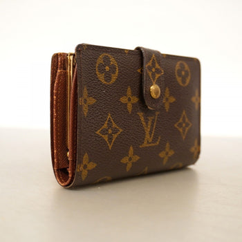 Louis Vuitton Monogram Porte Monnaie Bi-Fold Wallet M61663 Brown