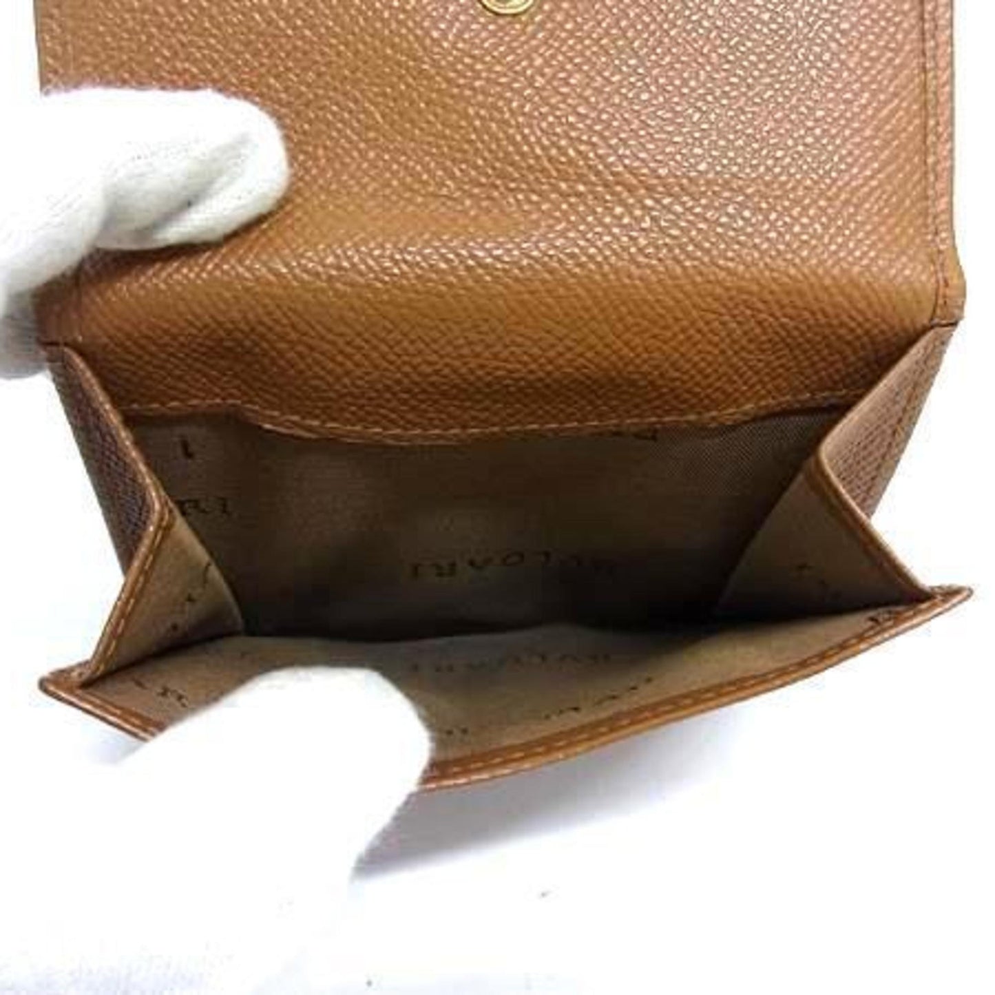 Bvlgari Wallet - Brown Leather Bifold