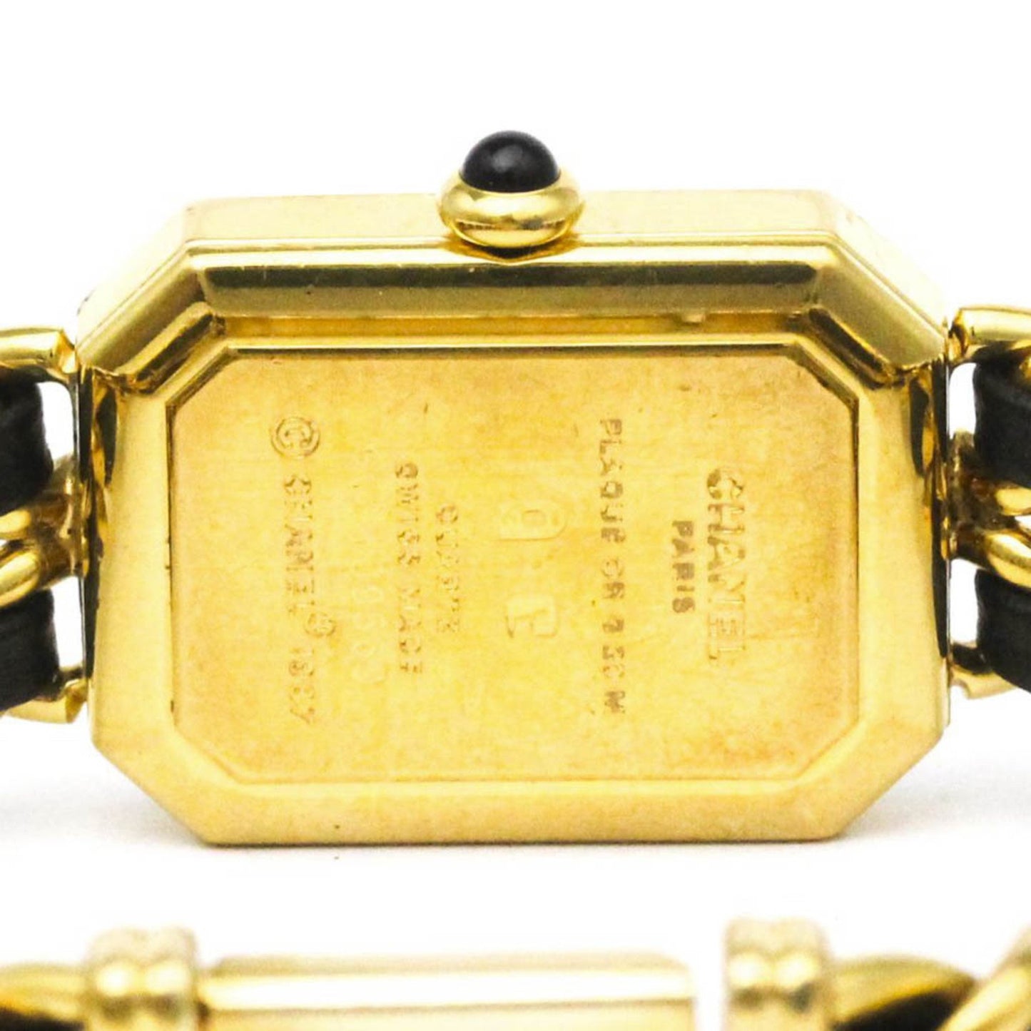 Chanel Premiere Size M Gold Plated Quartz