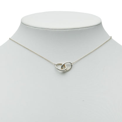 Tiffany & Co. Double Loop Necklace In 925 Sterling Silver