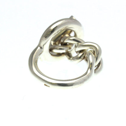 Hermes Croisette Ring Silver Fashion No Stone Band Ring Silver