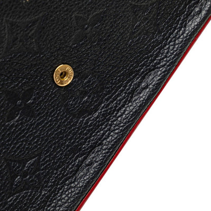 Louis Vuitton Monogram Empreinte Pochette Felicie Crossbody Chain Shoulder Bag M64099 Marine Rouge