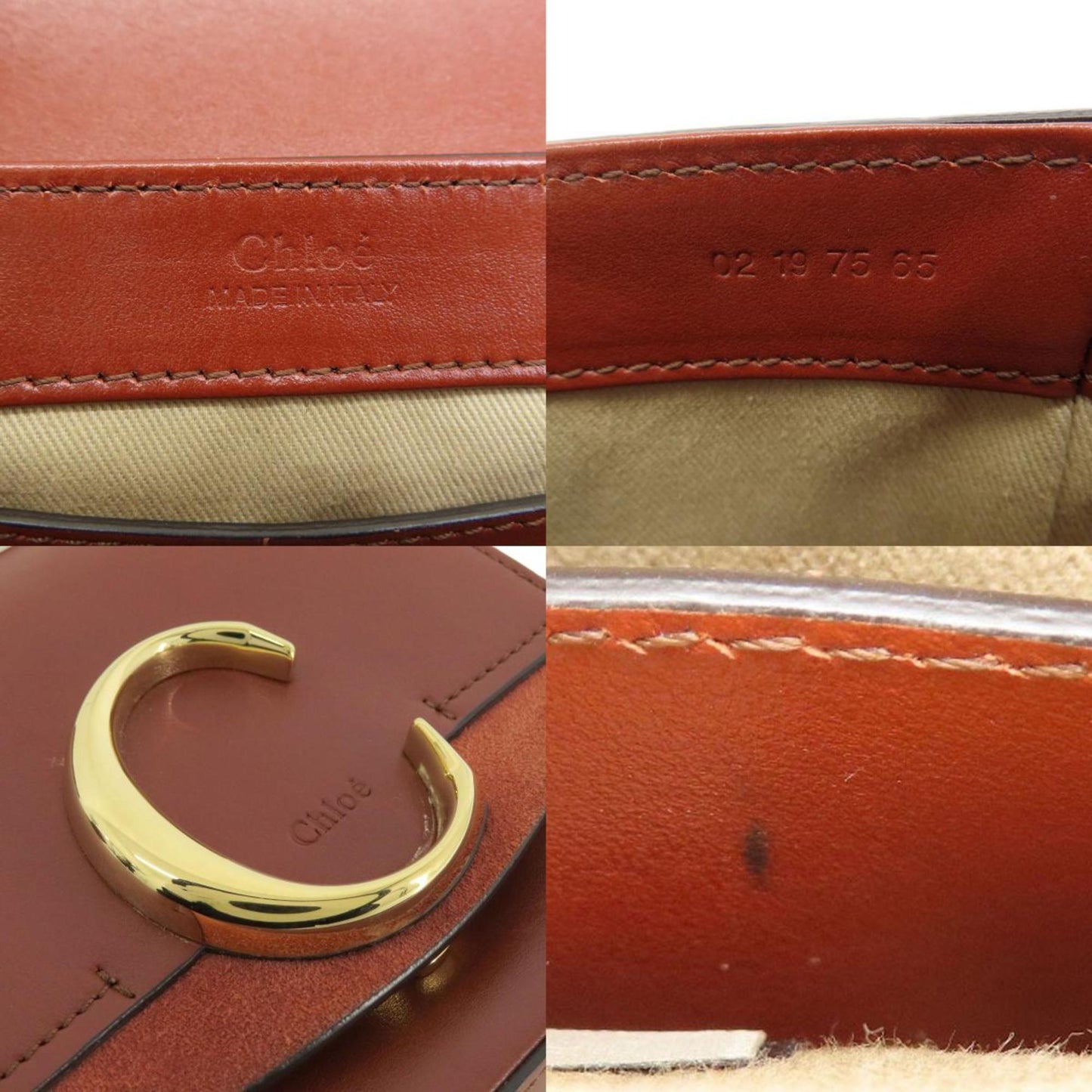 Chlo Chloe Long Shoulder C Bag Leather