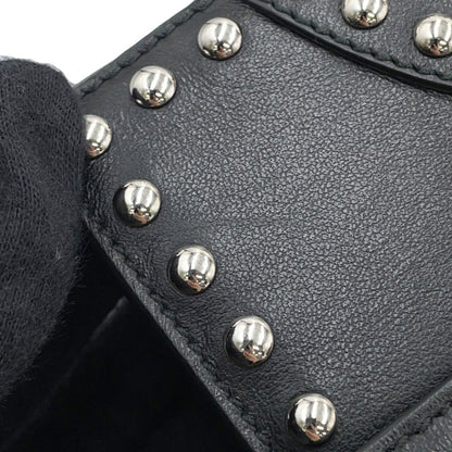 Prada Studded Leather Pouch Bag 1N1843 Prada Black