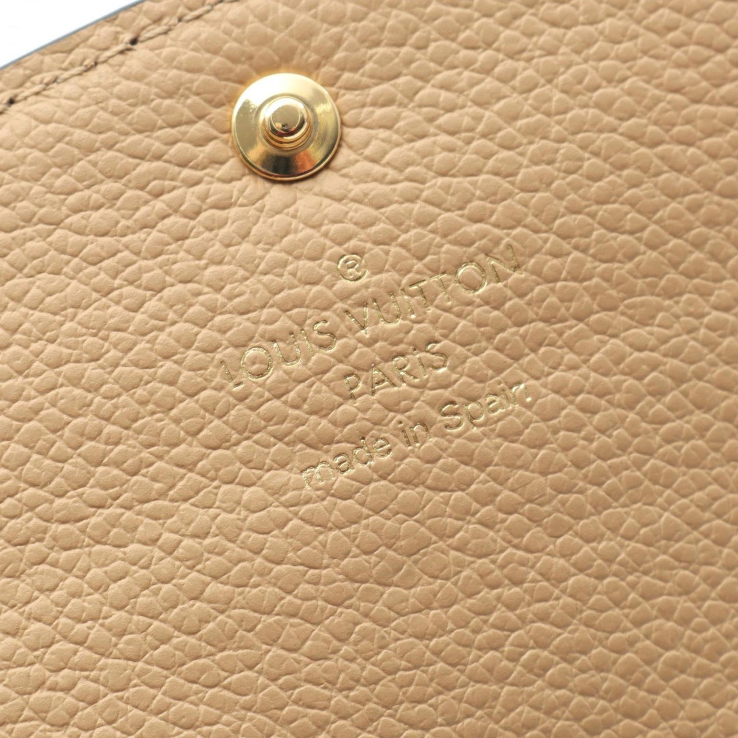 Louis Vuitton Portefeuille Emily Bifold Long Wallet In Monogram Empreinte Leather