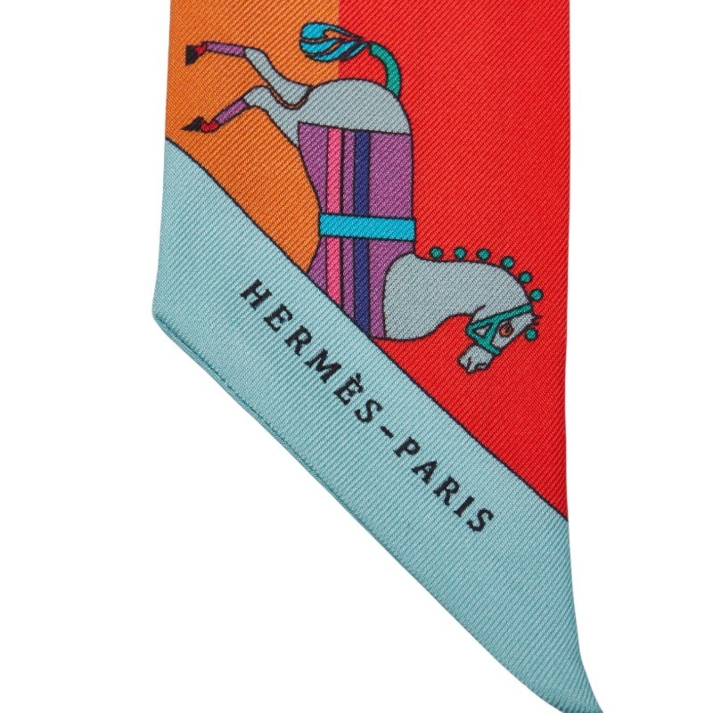 Hermes Twilly Rocabar Scarf