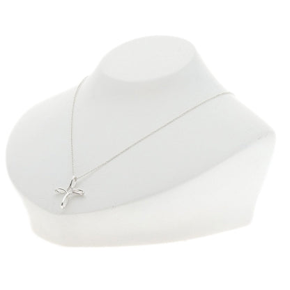 Tiffany & Co. Infinity Cross Necklace Silver