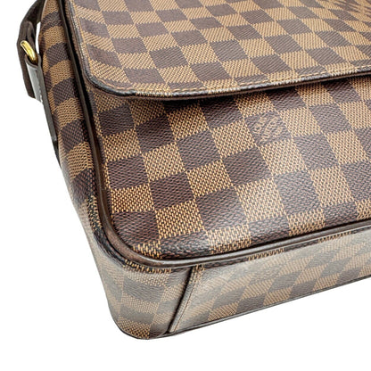 Louis Vuitton Louis Vuitton Shelton Mm N41149 Damier Shoulder Bag In Canvas