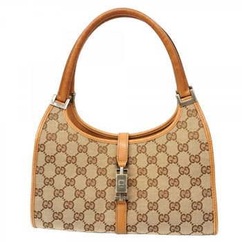 Gucci Gg Canvas Jackie Handbag 01721 Brown