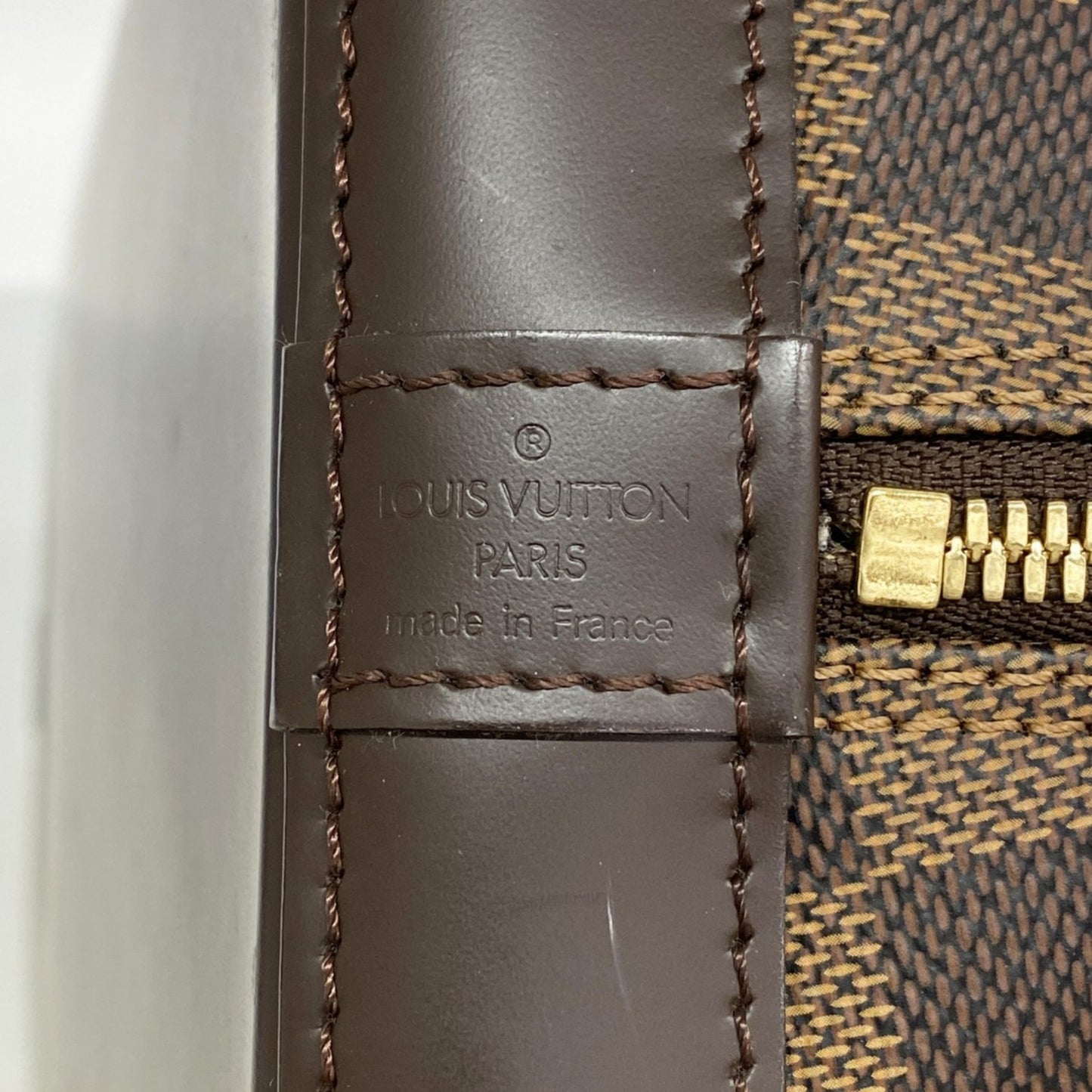 Louis Vuitton Damier Alma Handbag N51131 Ebene