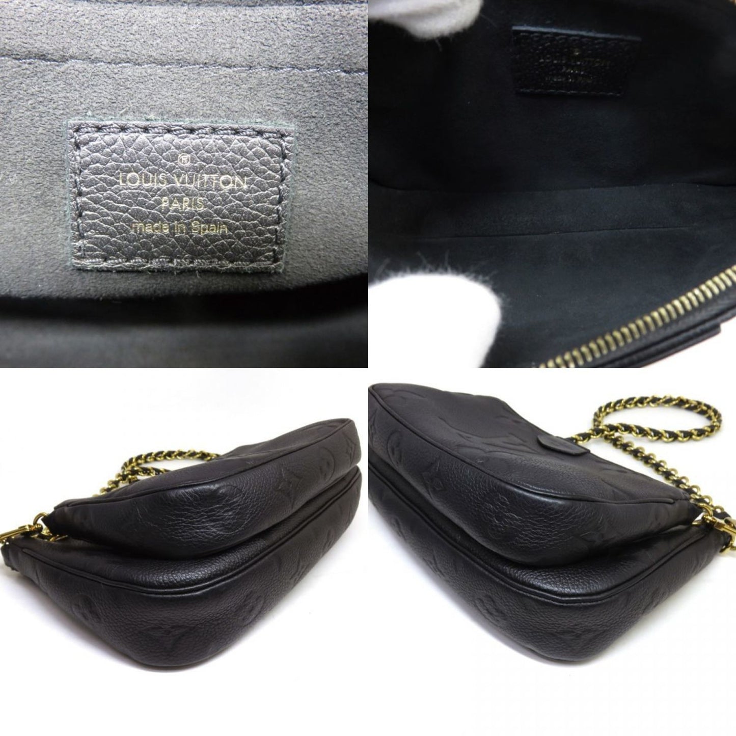 Louis Vuitton Monogram Empreinte Multi Pochette Accessoires Shoulder Bag M80399