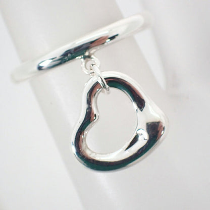 Tiffany 925 Heart Ring Size 7 J9-3