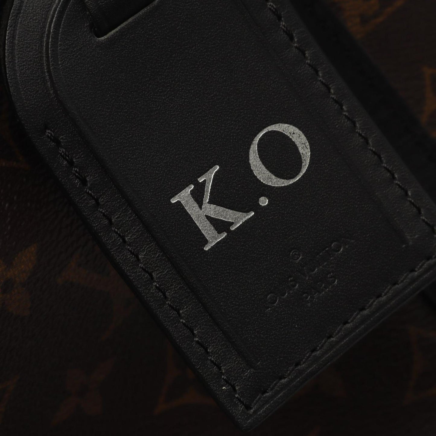 Louis Vuitton Keepall Bandouliere 45 Monogram Macassar Boston Bag