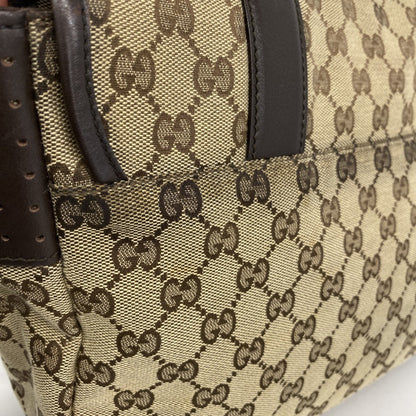 Gucci Shoulder Bag Gg Canvas 145859 Beige Brown