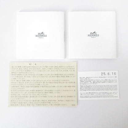 Hermes Uni Enamel Bangle Bracelet In Pink