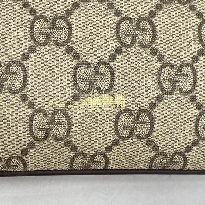 Gucci Gg Supreme Shoulder Bag 295257 Brown
