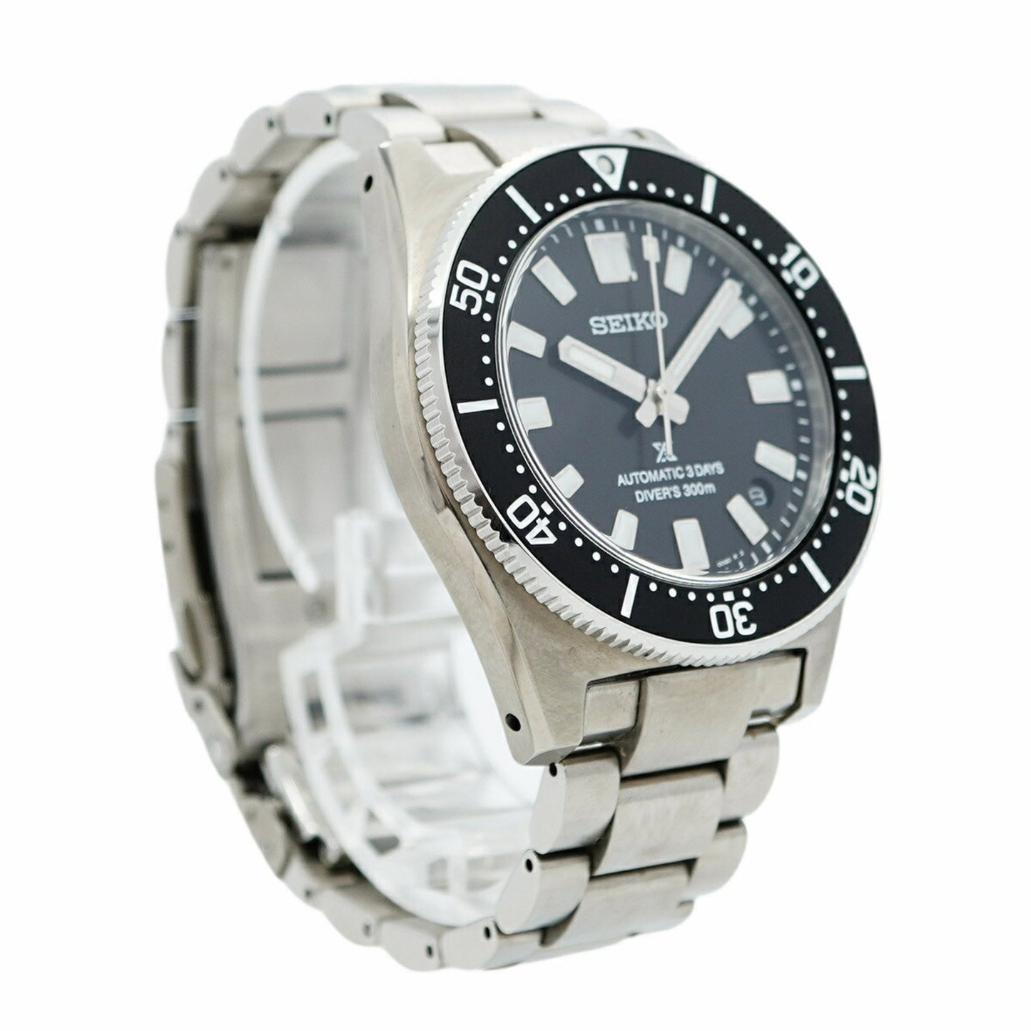 Seiko Prospex 6R55-00G0 Sbdc197 Black Dial