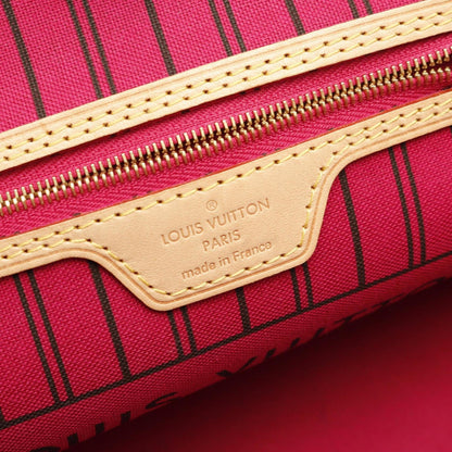 Louis Vuitton Neverfull Pm Tote Bag Coated Canvas Leather Monogram