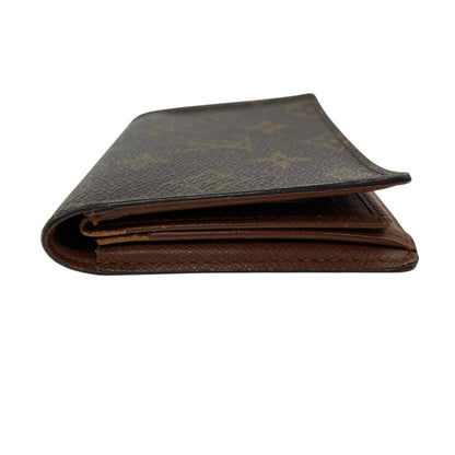 Louis Vuitton Japan Sangapur M60530 Monogram Bifold Business Card Case/Card Case/Pass Case Leather