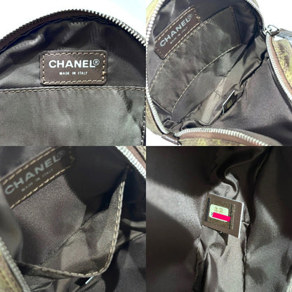 Chanel New Travel Line Hand Pouch A17682 Nylon 7 Series
