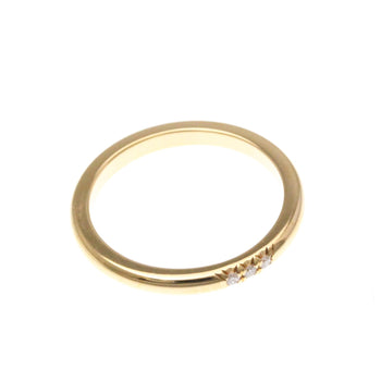Tiffany Forever Ring 3P Diamond Pink Gold (18K) Fashion Diamond Band Ring Pink Gold