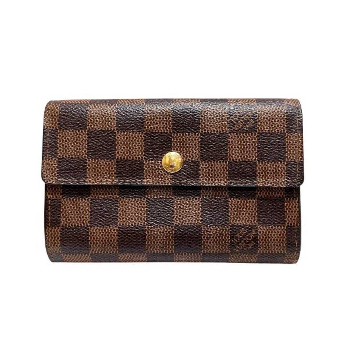 Louis Vuitton Damier Portefeuille Alexandra N63067 Tri-Fold Wallet