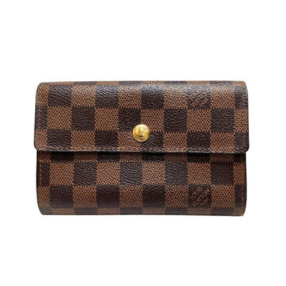 Louis Vuitton Damier Portefeuille Alexandra N63067 Tri-Fold Wallet
