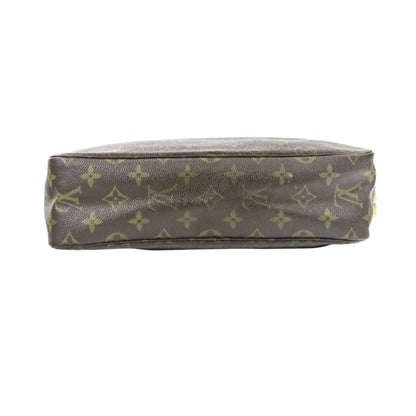 Louis Vuitton Louis Vuitton True Toilet 28 Monogram Second Bag Pouch M47522 Brown