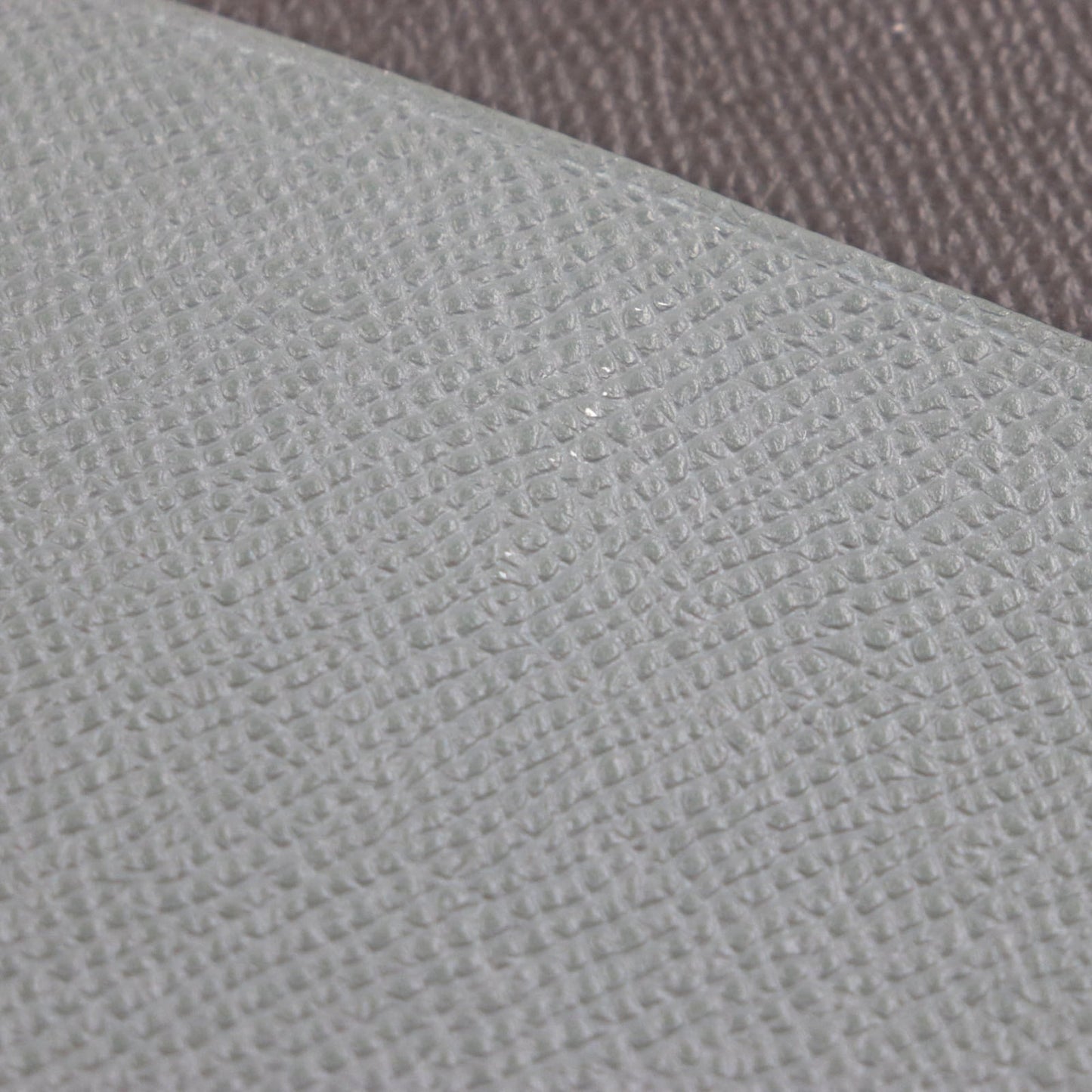 Hermes Too Doo 29 Felt And Epsom Leather Flat Pouch/Clutch Bag With Silver Hardware