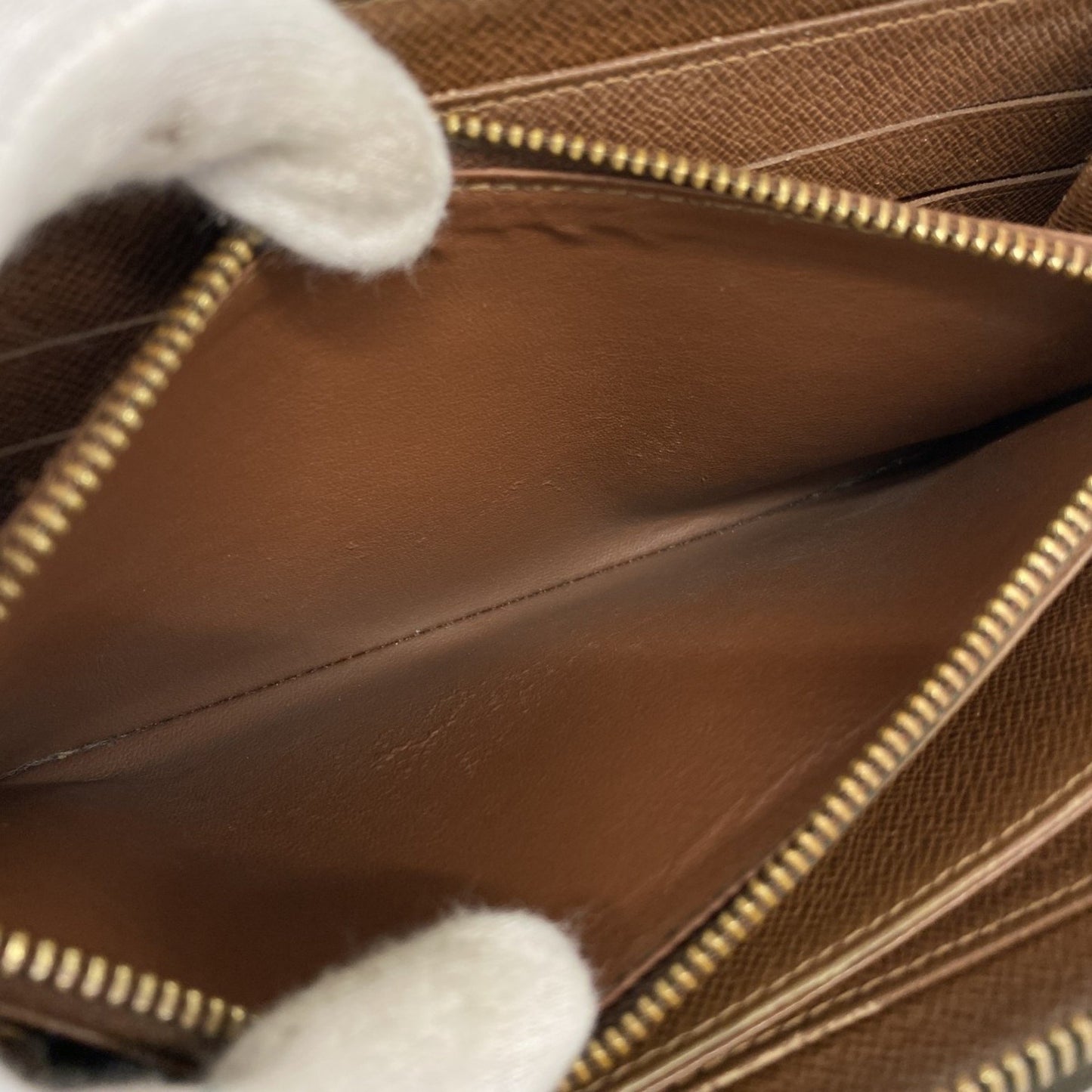 Louis Vuitton Monogram Zippy Wallet M60017 Brown