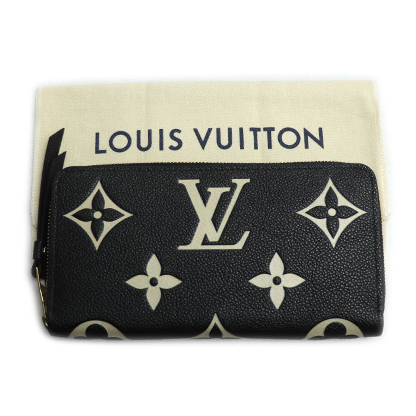 Louis Vuitton Louis Vuitton Round Two-Tone Empreinte Long Wallet