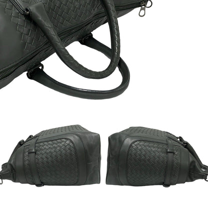 Bottega Veneta Intrecciato Leather 2-Way Shoulder/Boston Bag