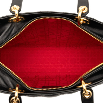 Christian Dior Dior Macrocannage Book Tote Medium Bag/Shoulder Bag