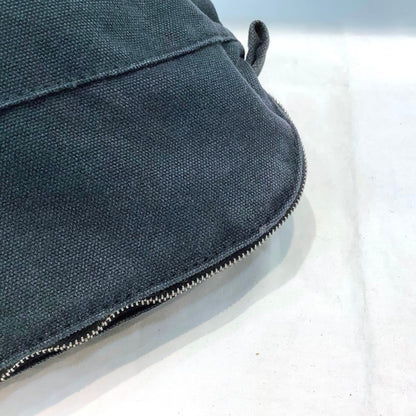 Hermes Herms Bolide Pouch Gm Black Canvas Kb-9530