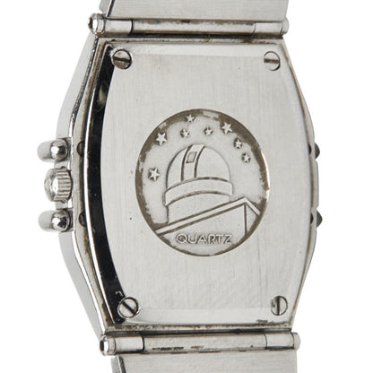 Omega Constellation Quartz Watch With Silver Dial And Stainless Steel