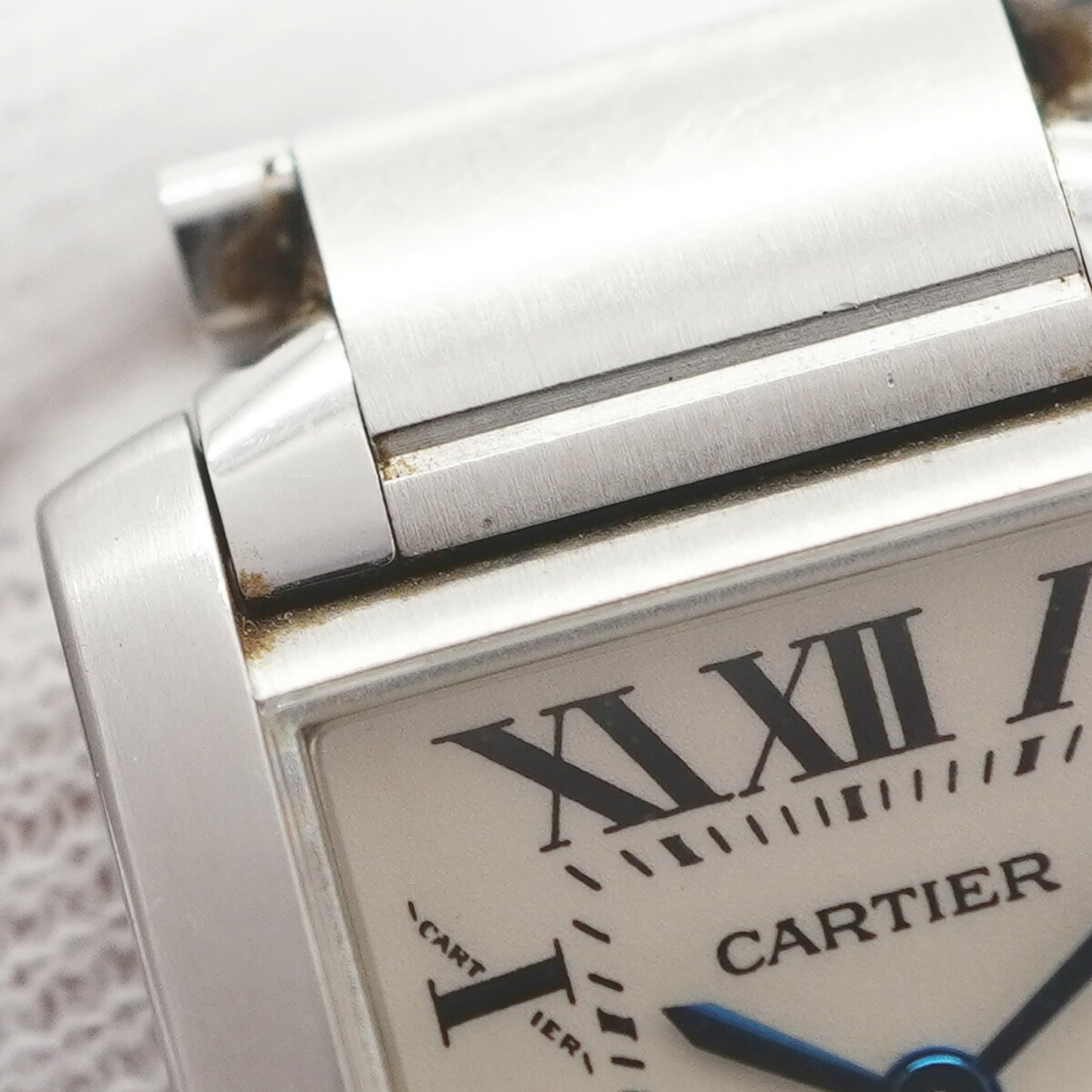 Cartier Tank Franaise Sm W51008Q3 Ivory Dial