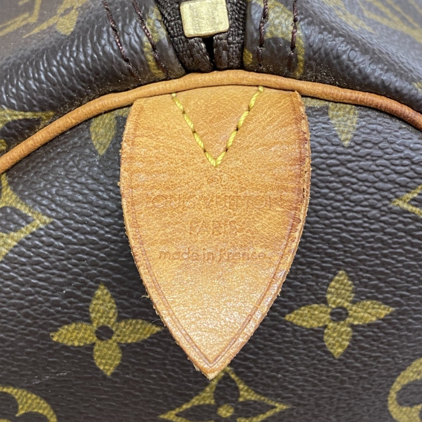 Louis Vuitton Monogram Keepall 55 Boston Bag M41424 Brown