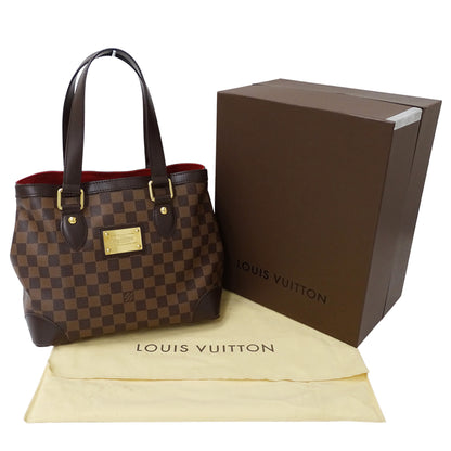 Louis Vuitton Damier Hampstead Pm Tote Bag N51205 Brown