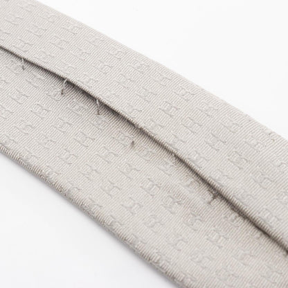 Hermes Herms H-Patterned Silk Tie For Men