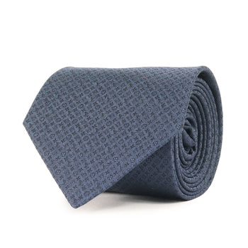 Louis Vuitton Louis Vuitton Micro Monogram Silk Cravate Tie Mr0230 Navy Blue