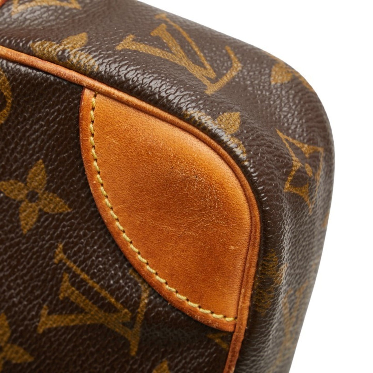 Louis Vuitton Monogram Marly Dragonne Gm Second Bag M51825 Brown Leather