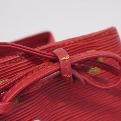 Louis Vuitton Epi Petit Noe Shoulder Bag M44107 Castilian Red