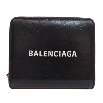 Balenciaga 551933 Everyday Bi-Fold Wallet Leather