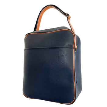 Hermes Victoria Shoulder Bag Ardennes 1985 Black ?O