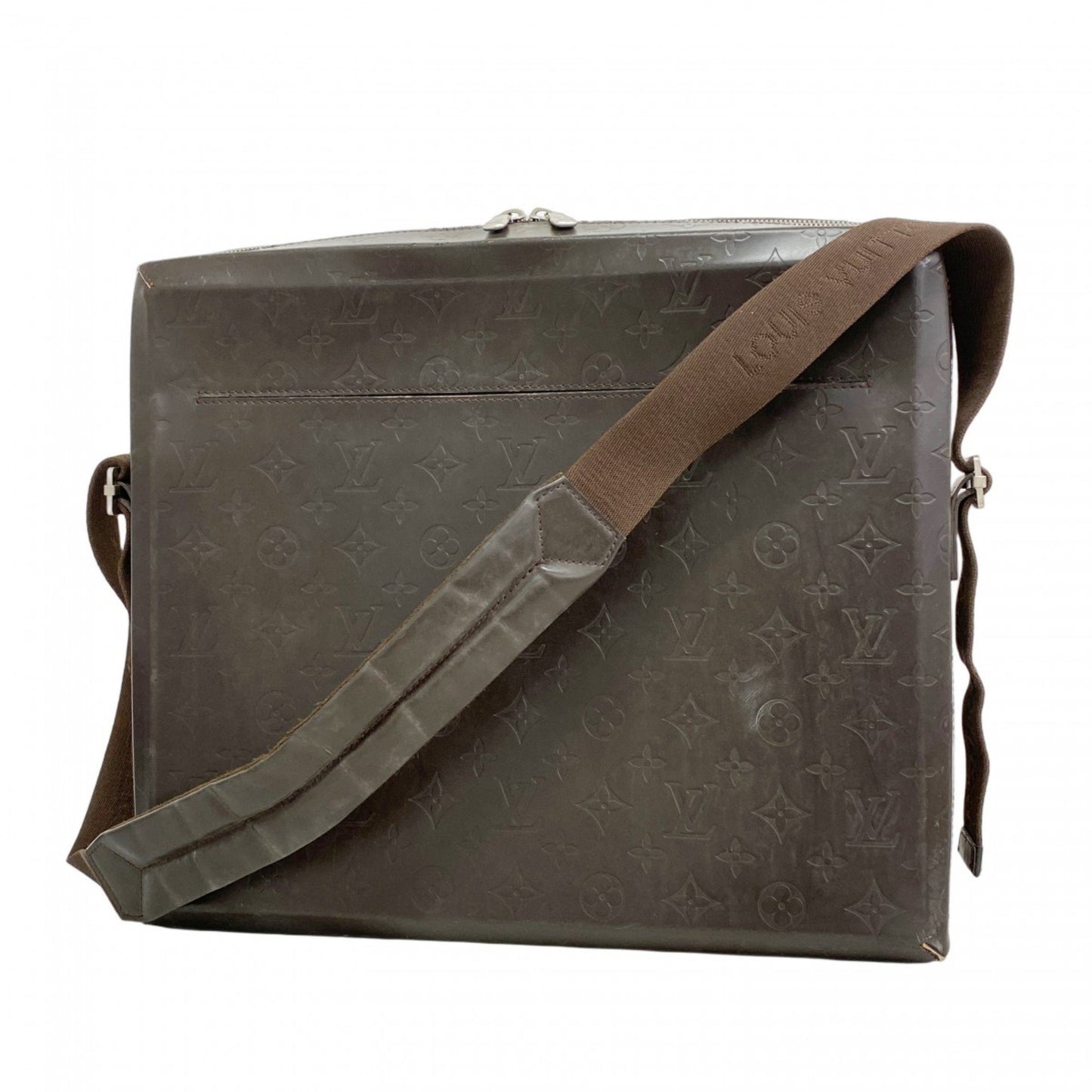 Louis Vuitton Monogram Glace Steve Shoulder Bag M46530 Cafe