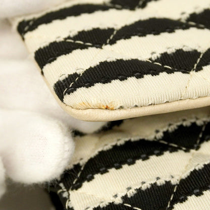 Cotton Chanel Shoulder Bag