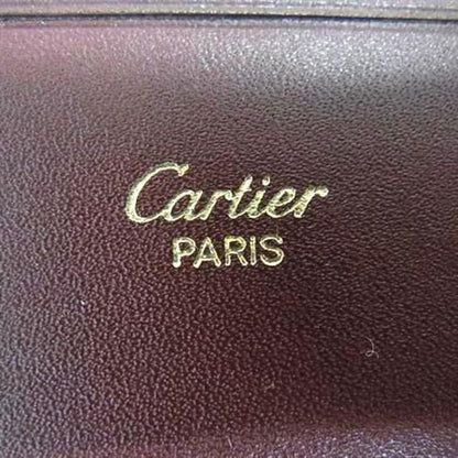 Cartier Must Line Long Wallet 73184183 Bordeaux Leather