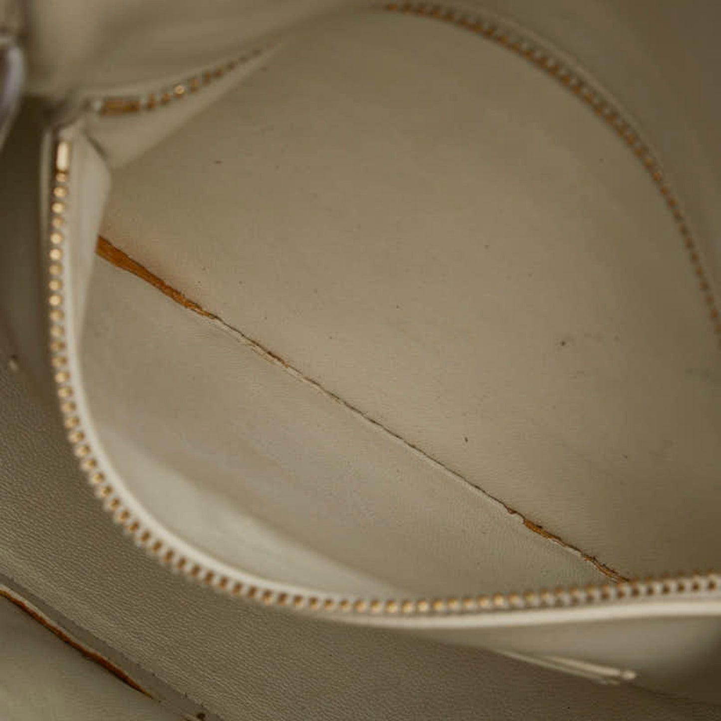 Celine Trotter Crossbody Shoulder Bag In White Leather