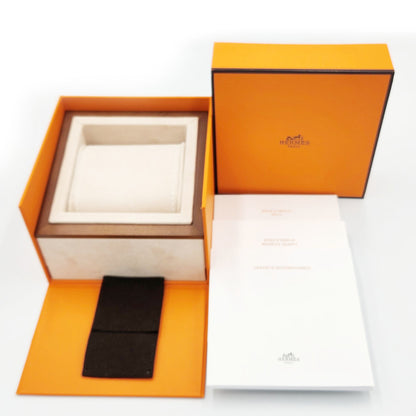 Hermes Kelly Watch Ke4.110 White Dial Stainless Steel S
